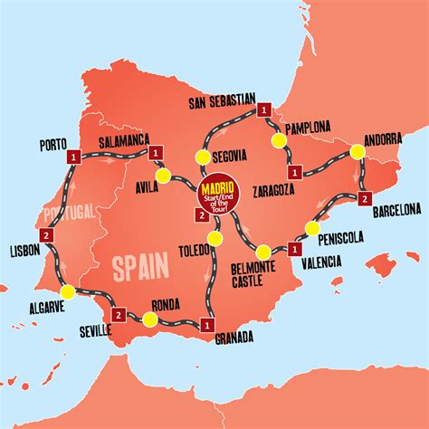 solo travel spain and portugal